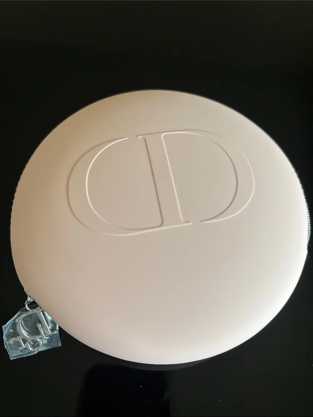 ⚜️ Dior Pink GWP Cosmetic Case with Embossed Logo NWOB ⚜️
